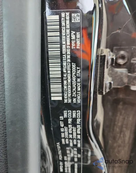 2019 Jeep Renegade Latitude z USA, uszkodzony, nr VIN ZACNJABB4KPK00087